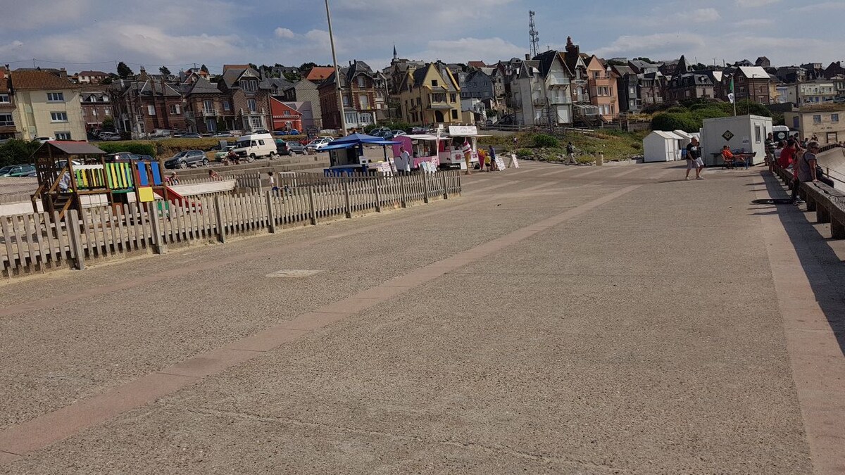 La plage d'Ault Onival