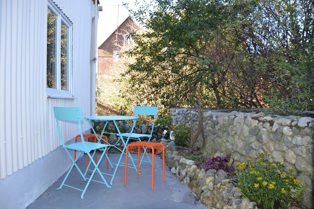 Terrasse privative de 8 m²